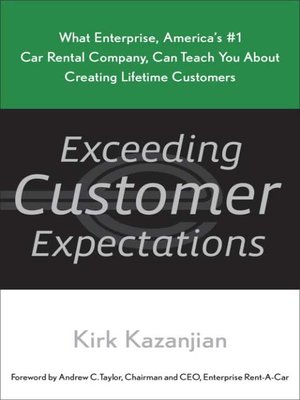 cover image of Exceeding Customer Expectations